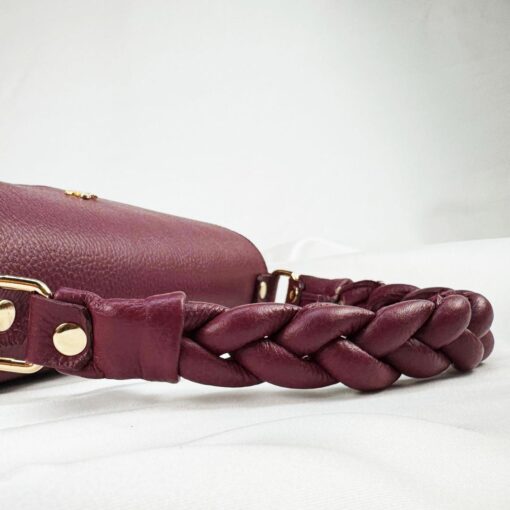 Leren handtas Calista - Burgundy