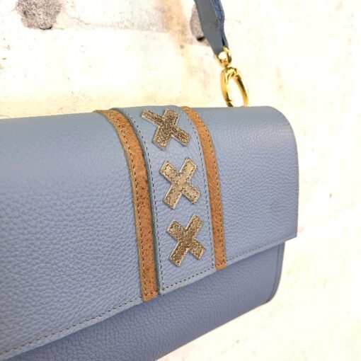 Leren handtas Doccy - Blue Amsterdam