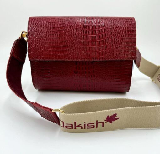 Leren handtas Doccy - Red Croco