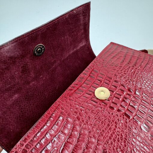 Leren handtas Doccy - Red Croco