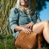 Suede tassen -Tineke Steltenpool - Velura - Oakish
