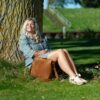 Suede tassen -Tineke Steltenpool - Velura - Oakish